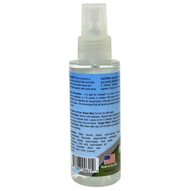 URINASE Ultra Enzyme Formula Stain & Odor Remover Spray, Carpets