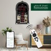 Qomkky Azan Clock, LED Muslim Prayer, Athan Wall, Reading Home/Office/Mosque