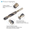 CoCud Reducing Shank Twist Drill Bit 17mm Cutting Edge Titanium
