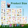 10 Sheets of Easter Stickers, Children's Easter Egg Stickers, Easter