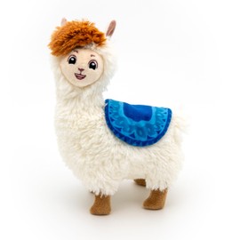 Alpaca Cuddly Toy - The Original from Kinderlieder mit Bobby - Fluffy Llama Plush Toy - Soft Alpaca Plush Toy for Children - Llama Cuddly Toy for Cuddling & Giving - 23 cm