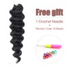 Deep Twist Crochet Hair 12 Inch - 8 Packs Natural