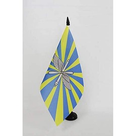 AZ FLAG - Table Flag Russian Air Forces - 21 x 14 cm - Russia Table Flag 14 x 21 cm - Flags