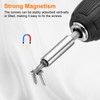 sourcing map 3pcs Magnetic Bit Holder 2.4" 4" 6" Length