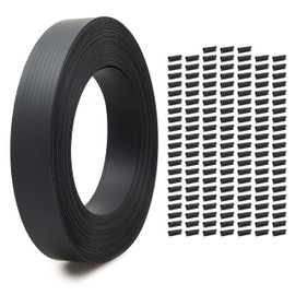 Pajaso Design - Chain Link Fence Privacy Tape - Anthracite Gray PVC Fence Covering System - Screen The Pool, Yard, or Gate with Private Cover - 250' Roll