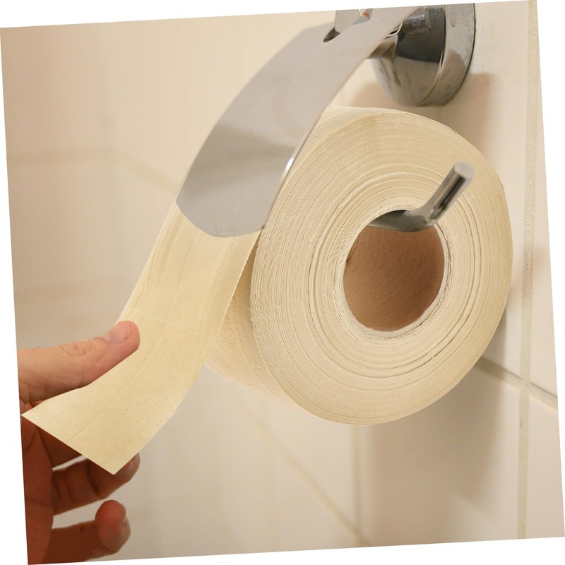 Mobestech Soft Absorbent Wood Pulp Toilet Rolls Large Rolls for