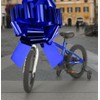 Giant Large Blue Pull Bow 16" Wide, Pack of 1