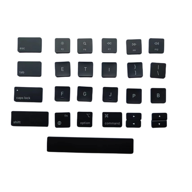 Replacement Keyboard Keycaps Keys,Full Set of US Compatible with MacBook