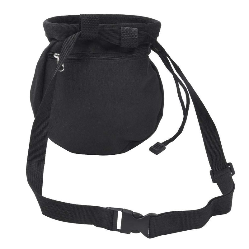 Chalk Bag with Zip for Climbing, Weightlifting, Gymnastics