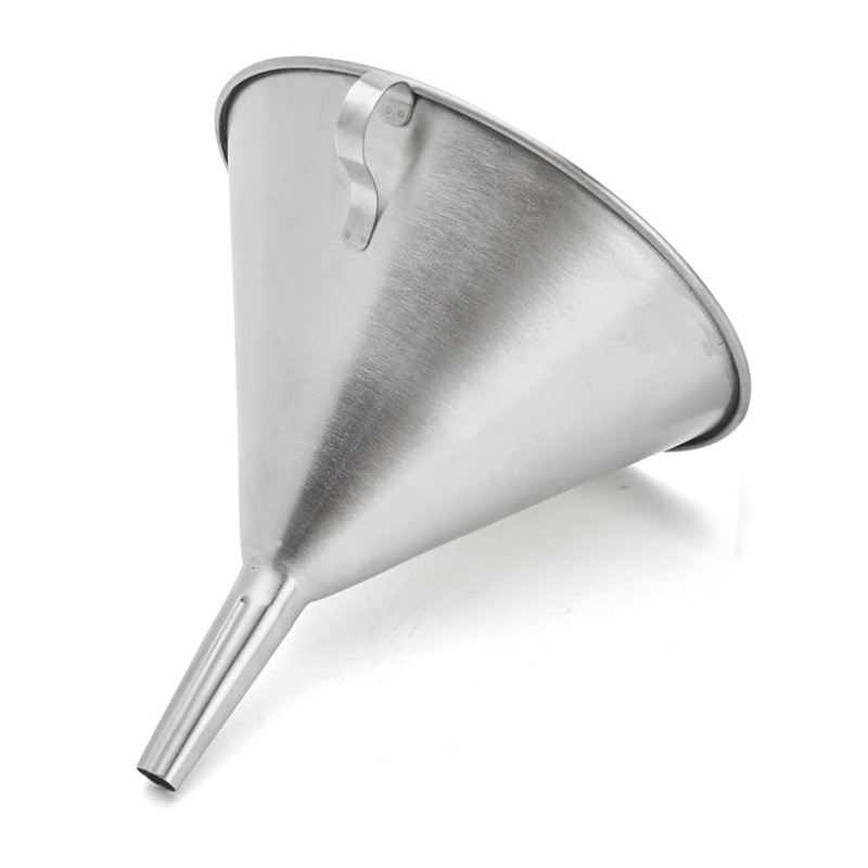 De Buyer 3356.12 N Funnel with Filter Stainless Steel Diameter