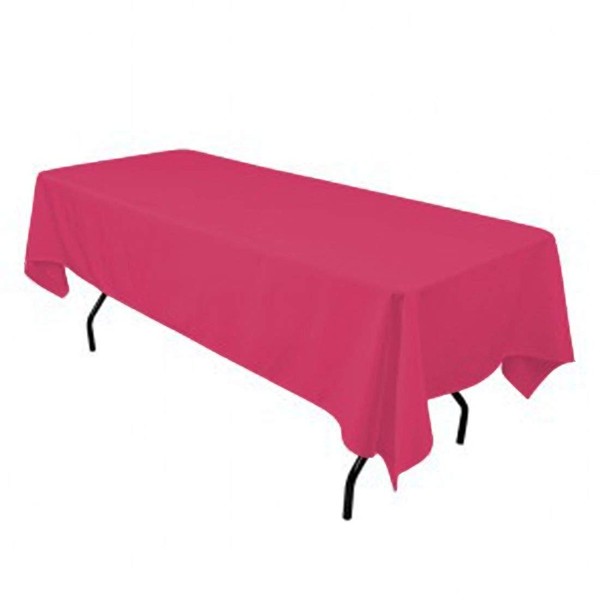 ADD&SHIP Rectangle Tablecloth (54” x 72”) Long, Polyester, Reusable Table