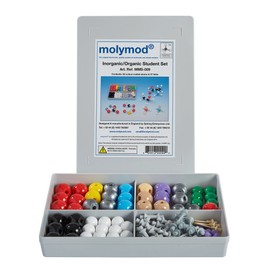 Molymod MMS-009 Inorganic/Organic Chemistry Molecular Model, Student Set (52 atom parts)