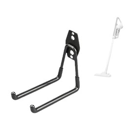 Zoele Heavy Duty Metal Vacuum Cleaner Hanger, Wall Mount, Hook for Handheld/Car Vacuum Cleaner (Black)