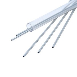 Taiho Aluminum Pipe Diameter 0.05 x Length 11.8 inches (1.2 x 300 mm), Pack of 5 | Metal Material Aluminum Pipe