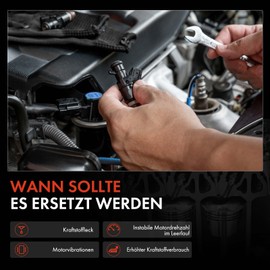 Frankberg 4x Injector Injector Compatible with 306 7B N3 N5 1.4L 1998-2000 C3 I FC FN 1.4L 2002-2005 Xsara N1 1.4L 1998-2000 Replace# 01F002A