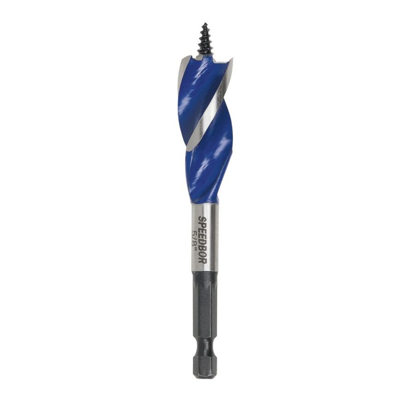 Irwin Tools IRWIN SPEEDBOR Tri Flute Wood Drill Bit 5/8"