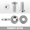 X AUTOHAUX Car Bumper Fender Washer Bolt Engine Bay Dress