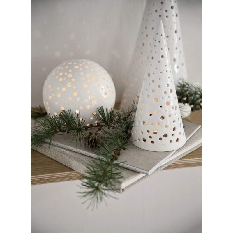 Kähler Nobili Tea Light Holder Tall Height 19 cm Danish