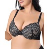 Underwire Bras for Women Push Up Lightly Lined Molded Cups