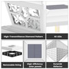 SIEDiNLAR Solar Post Lights Outdoor 6 Pack 4 Modes 40