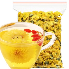 Chrysanthemum Tea 150g,Chrysanthemum Tea Big Rhubarb Flower，Yellow Chrysanthemum Tea Loose Leaf Edible，yellow tea