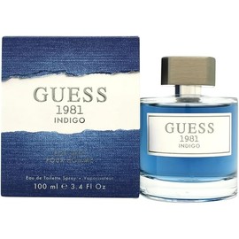 GUESS Factory Men's Guess 1981 Indigo 3.4 oz 100 ml Eau De Toilette Spray for Men,10009396