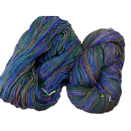 Silk Roving Worsted - Ovillo de lana de seda pura de morera (100 gramos, Sydney)