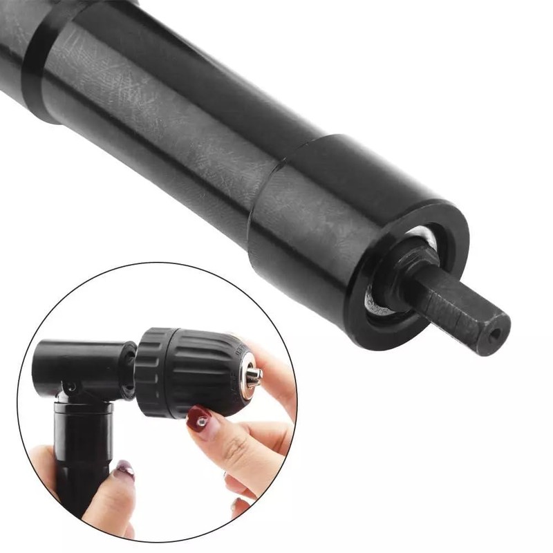 Crozgan Right Angle Drill 0.8-10mm Right Angle Bend Extension 90