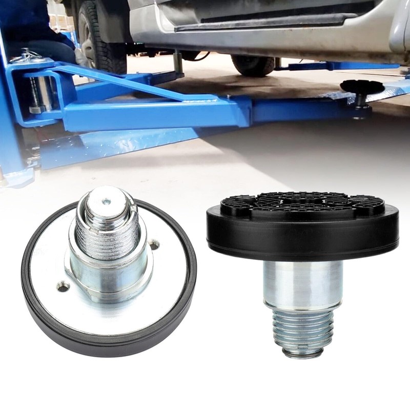 4pc 35mm Car Lift Pad Rubber Tray Heightening Feet Plus