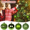 8 cm Christmas Decoration Christmas Baubles, 16 Pieces Shatterproof Christmas