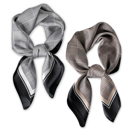 vimate Silk Scarf for Women - 27'' Satin Hair Scarf Neck Scarf Headband and Handbag Scarf for Women Birthday Gift (Style 27)