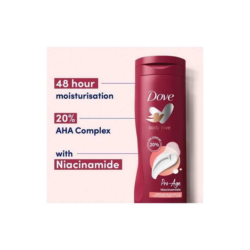 Dove Body Love Pro Age Body Lotion Improves elasticity &