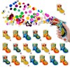 Pack of 20 Party Confetti Cannon, Abeillo Confetti Birthday Glitter