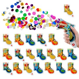 Pack of 20 Party Confetti Cannon, Abeillo Confetti Birthday Glitter Paper Confetti Bomb Shooter Confetti Handheld Party Popper Wedding Pistols Confetti