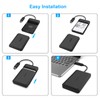 BENFEI 2.5" SATA to USB Tool-Free External Hard Drive Enclosure,