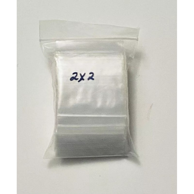 Ziploc 1000 Bags Ziplock BAGS 2”X 1.5”- CLEAR Mini Plastic