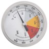 0‑300℃ 1/2in NPT Stainless Steel Grill Thermometer Oven Temperature Meter