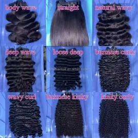Origin Remy Hair High Quality Machine Double Weft Direct Manufacturer Indian Hair Extensions Deep Wave Water Wave Haircolor: Natural wave, Stretched Length: 12 inches