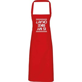 Hippowarehouse Is My Bike Okay? Apron kitchen cooking painting DIY onesize adult