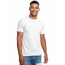 Next Level Mens Premium Fitted CVC Crew-Tee (N6210) White
