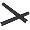 6 Pairs 16 inch Black Drawer Slides Full Extension Side