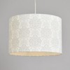 Litecraft Light Shade 30 cm Damask Print Easy Fit Ceiling