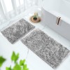 Yimobra Bathroom Rugs Sets 2 Piece, Luxury Shaggy Extra Thick