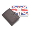 J. Wilson London 100% Real Leather Travel Wallet Passport Holder