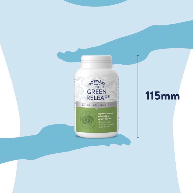 Dorwest Green Releaf Tablets, 500 Tablets, Natural Supplements for Dogs