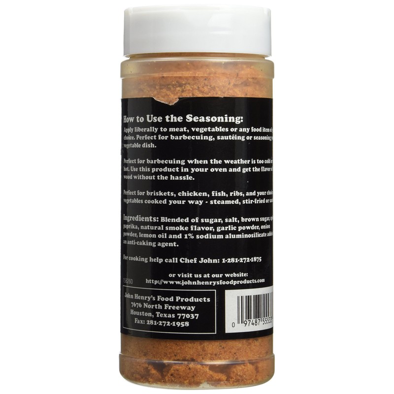 John Henry's East Texas Butter Pecan Rub BBQ Seasoning Spice