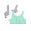 Fruit of the Loom Sujetador deportivo para mujer, menta (mint