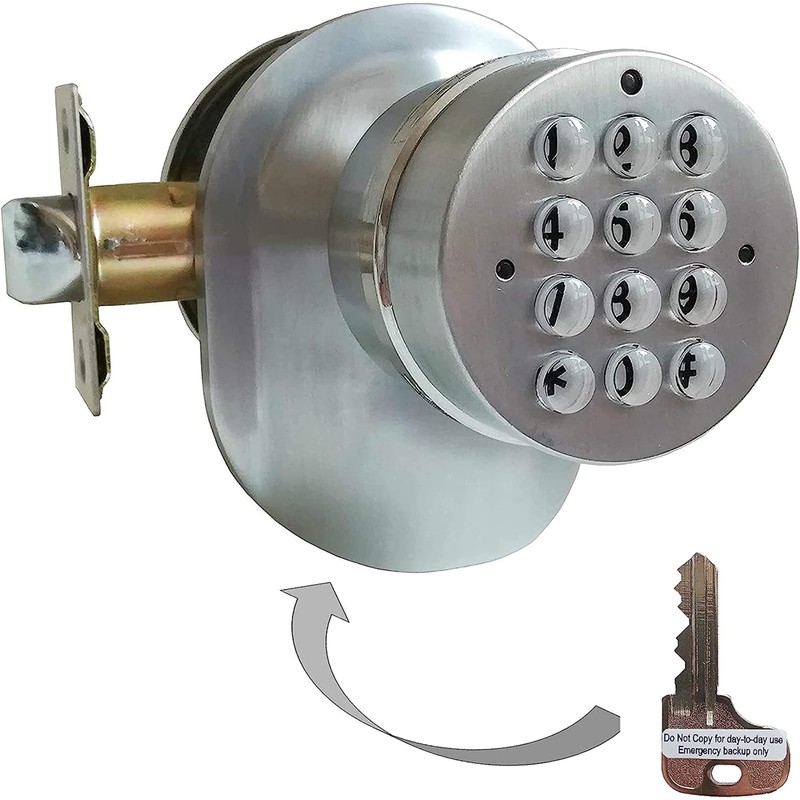 SoHoMiLL® Electronic Keypad Door Knob SoHo Mill® and Lock Set