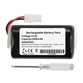 MULS 14.4V 2600mAh Vacuum Cleaner Battery, Compatible with RobZone LI-022148-BYD Vacuum Cleaner Battery