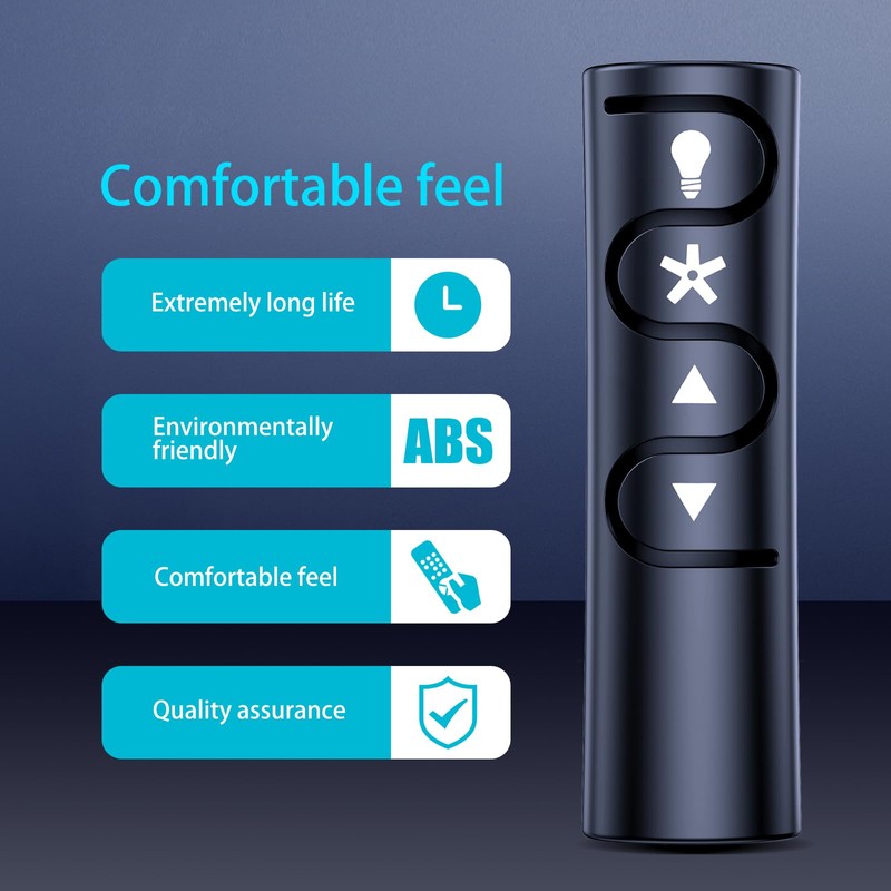 ZWP 99198 Replacement Remote Control for Casablanca Hunter Handheld Ceiling
